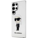 Karl Lagerfeld KLHCS23LHNIKTCT S23 Ultra S918 transparent hardcase Ikonik Karl Lagerfeld