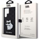 Karl Lagerfeld KLHCS23LSAKLHCPK S23 Ultra S918 hardcase czarny/black Saffiano Monogram Choupette