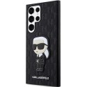 Karl Lagerfeld KLHCS23LSAKLHKPK S23 Ultra S918 hardcase czarny/black Saffiano Monogram Ikonik