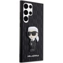 Karl Lagerfeld KLHCS23LSAKLHKPK S23 Ultra S918 hardcase czarny/black Saffiano Monogram Ikonik