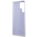 Karl Lagerfeld KLHCS23LSNIKBCU Sam S23 Ultra S918 hardcase purpurowy/purple Silicone Ikonik