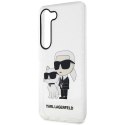 Karl Lagerfeld KLHCS23MHNKCTGT S23+ S916 transparent hardcase Gliter Karl&Choupette