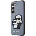 Karl Lagerfeld KLHCS23MSANKCPG S23+ S916 hardcase szary/grey Saffiano Karl & Choupette