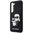 Karl Lagerfeld KLHCS23MSANKCPK S23+ S916 hardcase czarny/black Saffiano Karl & Choupette