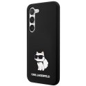 Karl Lagerfeld KLHCS23MSNCHBCK S23+ S916 hardcase czarny/black Silicone Choupette