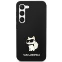 Karl Lagerfeld KLHCS23MSNCHBCK S23+ S916 hardcase czarny/black Silicone Choupette