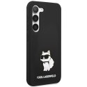 Karl Lagerfeld KLHCS23MSNCHBCK S23+ S916 hardcase czarny/black Silicone Choupette