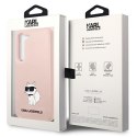 Karl Lagerfeld KLHCS23MSNCHBCP S23+ S916 hardcase różowy/pink Silicone Choupette