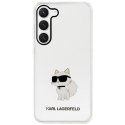 Karl Lagerfeld KLHCS23SHNCHTCT S23 S911 transparent hardcase Ikonik Choupette