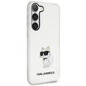 Karl Lagerfeld KLHCS23SHNCHTCT S23 S911 transparent hardcase Ikonik Choupette