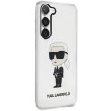 Karl Lagerfeld KLHCS23SHNIKTCT S23 S911 transparent hardcase Ikonik Karl Lagerfeld