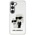 Karl Lagerfeld KLHCS23SHNKCTGT S23 S911 transparent hardcase Glitter Karl&Choupette