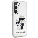 Karl Lagerfeld KLHCS23SHNKCTGT S23 S911 transparent hardcase Glitter Karl&Choupette