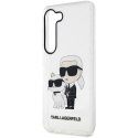 Karl Lagerfeld KLHCS23SHNKCTGT S23 S911 transparent hardcase Glitter Karl&Choupette