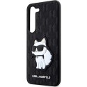 Karl Lagerfeld KLHCS23SSAKLHCPK S23 S911 hardcase czarny/black Saffiano Monogram Choupette