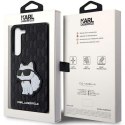 Karl Lagerfeld KLHCS23SSAKLHCPK S23 S911 hardcase czarny/black Saffiano Monogram Choupette