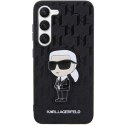 Karl Lagerfeld KLHCS23SSAKLHKPK S23 S911 hardcase czarny/black Saffiano Monogram Ikonik