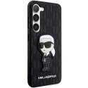 Karl Lagerfeld KLHCS23SSAKLHKPK S23 S911 hardcase czarny/black Saffiano Monogram Ikonik