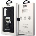 Karl Lagerfeld KLHCS23SSAKLHKPK S23 S911 hardcase czarny/black Saffiano Monogram Ikonik