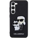 Karl Lagerfeld KLHCS23SSANKCPK S23 S911 hardcase czarny/black Saffiano Karl & Choupette