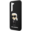 Karl Lagerfeld KLHCS23SSNIKBCK S23 S911 hardcase czarny/black Silicone Ikonik