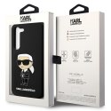 Karl Lagerfeld KLHCS23SSNIKBCK S23 S911 hardcase czarny/black Silicone Ikonik