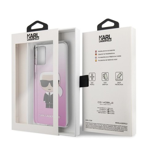 Karl Lagerfeld KLHCS67TRDFKPI S20+ G985 różowy/pink Karl Ikonik
