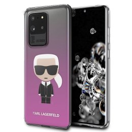 Karl Lagerfeld KLHCS69TRDFKPI S20 Ultra G988 różowy/pink Karl Ikonik