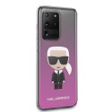 Karl Lagerfeld KLHCS69TRDFKPI S20 Ultra G988 różowy/pink Karl Ikonik