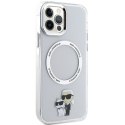 Karl Lagerfeld KLHMP12MHNKCIT iPhone 12/ 12 Pro 6.1" hardcase transparent Iconic Karl&Choupette Magsafe