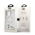 Karl Lagerfeld KLHMP13XHKCT iPhone 13 Pro Max 6,7" hardcase transparent Karl & Choupette Aluminium Magsafe