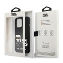 Karl Lagerfeld KLHMP13XSSKCK iPhone 13 Pro Max 6,7" hardcase czarny/black Silicone Karl & Choupette Magsafe