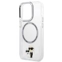 Karl Lagerfeld KLHMP13LHNKCIT iPhone 13 Pro 6,1" hardcase transparent Iconic Karl&Choupette Magsafe