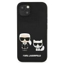 Karl Lagerfeld KLHMP13MSSKCK iPhone 13 6,1" hardcase czarny/black Silicone Karl & Choupette Magsafe