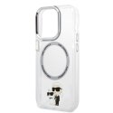 Karl Lagerfeld KLHMP14LHNKCIT iPhone 14 Pro 6,1" hardcase transparent Iconic Karl&Choupette Magsafe