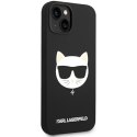 Karl Lagerfeld KLHMP14MSLCHBK iPhone 14 Plus 6,7" hardcase czarny/black Silicone Choupette Head Magsafe