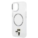 Karl Lagerfeld KLHMP14SHNKCIT iPhone 14 6,1" hardcase transparent Iconic Karl&Choupette Magsafe