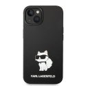 Karl Lagerfeld KLHMP14SSNCHBCK iPhone 14 6,1" hardcase czarny/black Silicone Choupette MagSafe