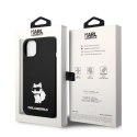 Karl Lagerfeld KLHMP14SSNCHBCK iPhone 14 6,1" hardcase czarny/black Silicone Choupette MagSafe