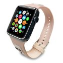 Karl Lagerfeld Pasek KLAWLSLCKP Apple Watch 42/44/45mm różowy/pink strap Silicone Karl & Choupette Heads