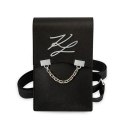 Karl Lagerfeld Torebka KLWBSAKLCK czarny/black Autograph Chain