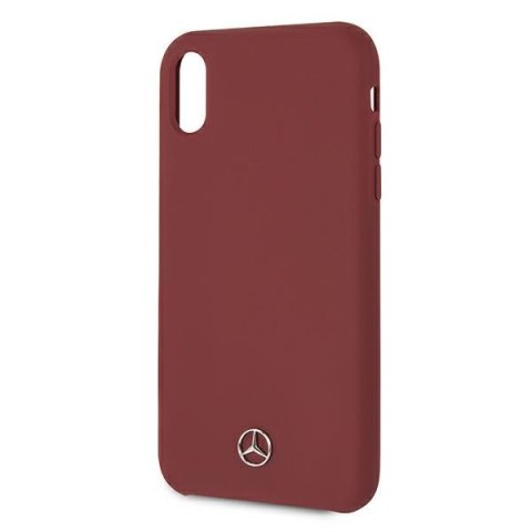 Mercedes MEHCI61SILRE iPhone Xr czerwony/red hardcase Silicone Line