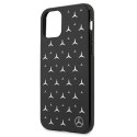 Mercedes MEHCN61ESPBK iPhone 11 / Xr 6,1" czarny/black hardcase Silver Stars Pattern