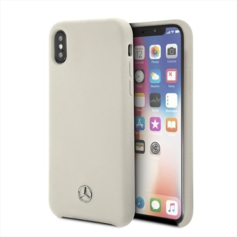 Mercedes MEHCPXSILBE iPhone X/ Xs hard case beżowy/beige