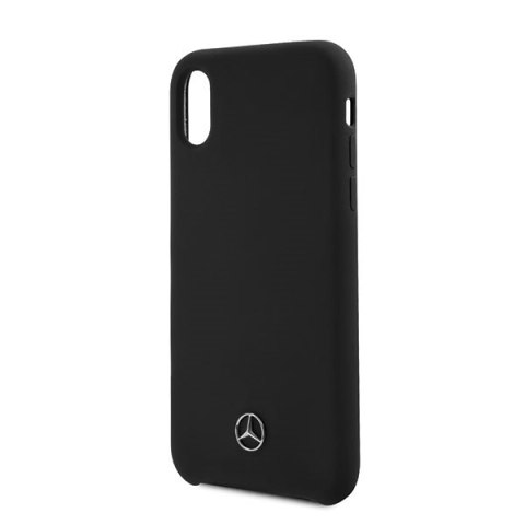 Mercedes MEHCPXSILBK iPhone X/ Xs /Xs hardcase czarny/black Silicone Line