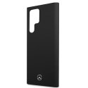 Mercedes MEHCS22LSILBK S22 Ultra S908 czarny/black hardcase Silicone