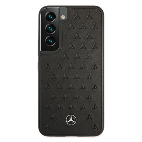 Mercedes MEHCS22SPSQBK S22 S901 czarny/black hardcase Leather Stars Pattern