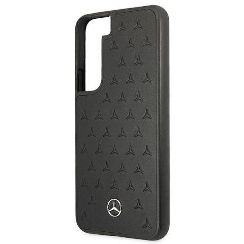Mercedes MEHCS22SPSQBK S22 S901 czarny/black hardcase Leather Stars Pattern