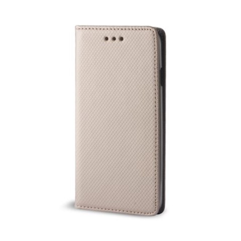 Etui Smart Magnet do iPhone 15 Plus 6,7" złote