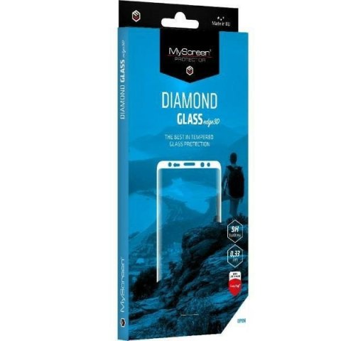 MS Diamond Glass Edge 3D Honor Magic 5 Lite czarny/black Tempered Glass